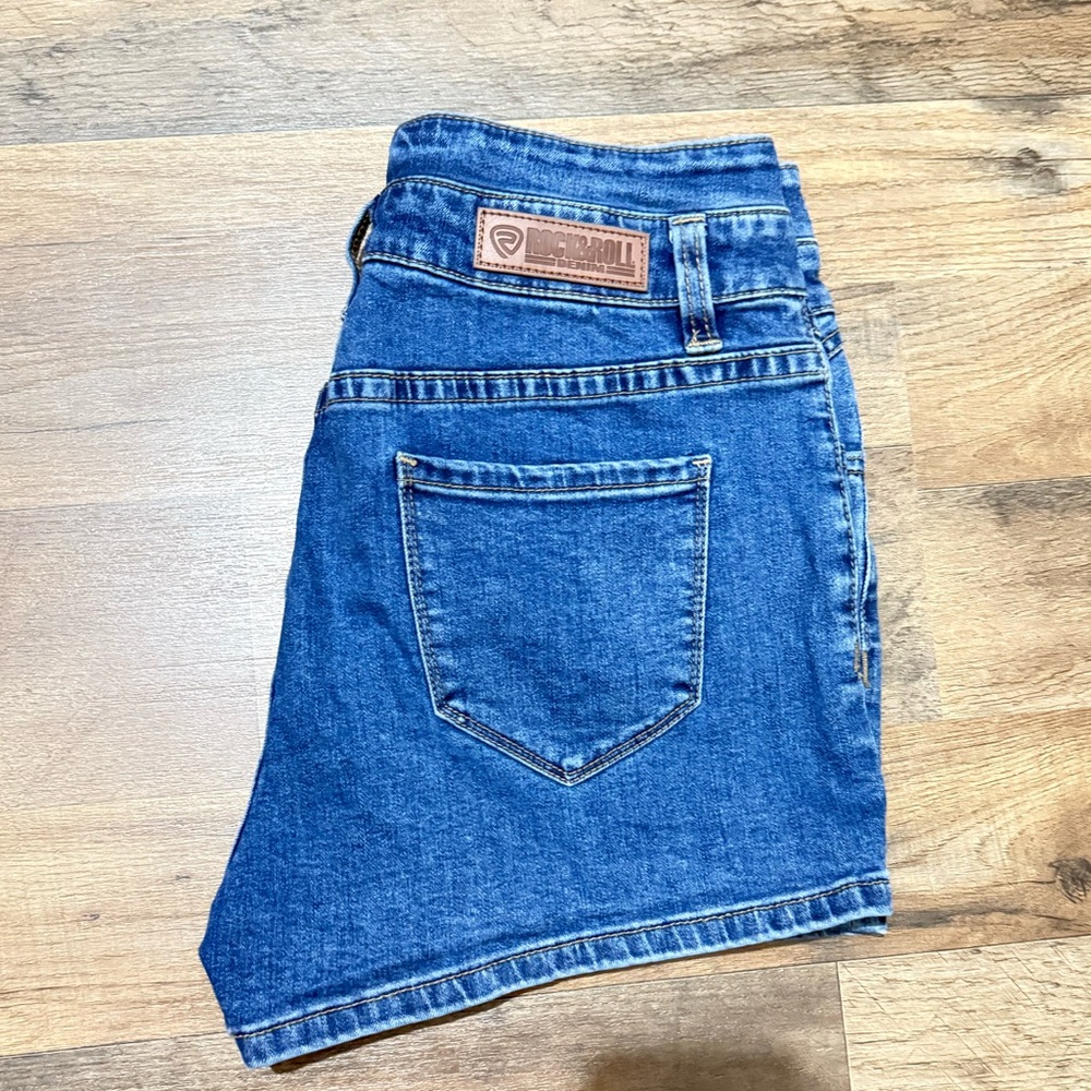 Rock & Roll Denim Jean Shorts